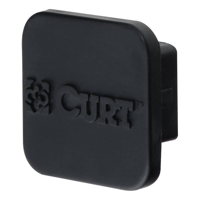 CURT 1-1/4" Rubber Hitch Tube Cover (Packaged) - 22275