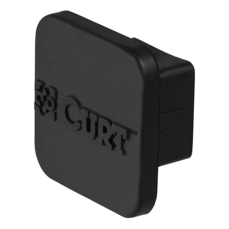 CURT 1-1/4" Rubber Hitch Tube Cover (Packaged) - 22275