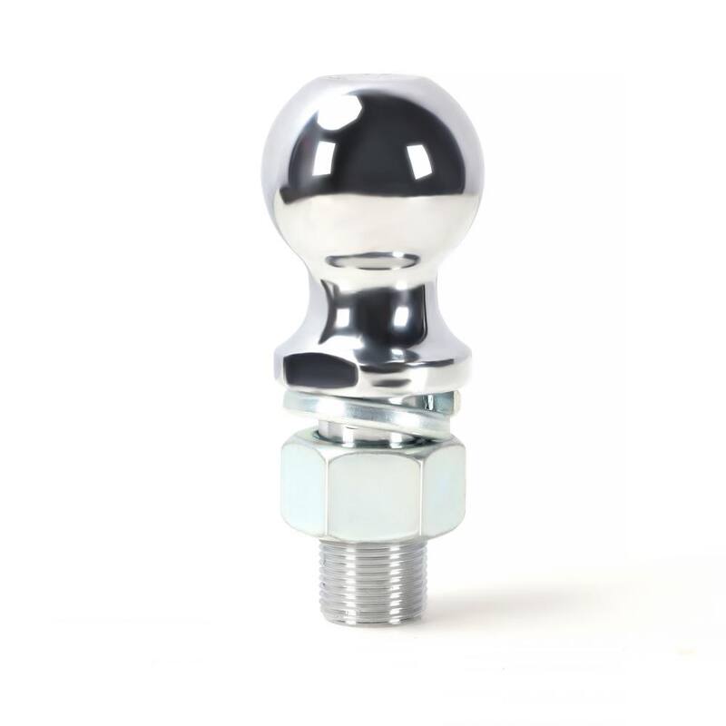 BRIDGELAND Class 3 6,000 lb. Capacity Trailer Hitch Ball Mount Starter Kit, Fits 2 in. Receiver, 4 in. Drop - 91096