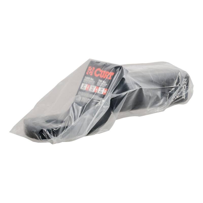 CURT Class 3 7,500 lbs. 2 in. Drop Trailer Hitch Ball Mount Draw Bar with Pin (2 in. Shank, 7-1/2 in. Long, in Bag) - 45033
