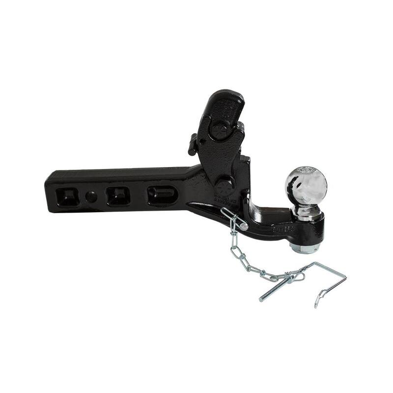 Buyers Products Company 2-5/16 in. 6-Ton Chrome Receiver Mount Combination Hitch Ball - RM62516
