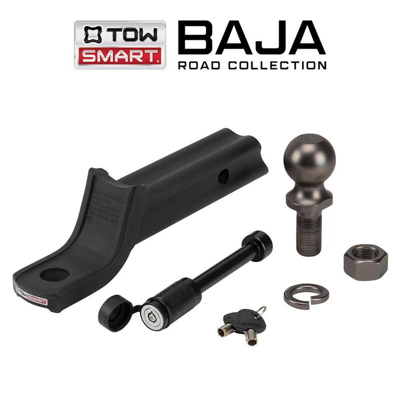 TowSmart Class 3 Baja Collection Security Kit with 2 in. Ball and 5/8 in. Standard Pin, 2 in. Drop x 3/4 in. Rise 5000 lbs. - 7333