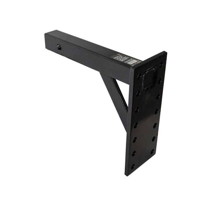 Buyers Products Company 6-Position 10,000 lbs. Pintle Hook Mount for 2 in. Hitch Receivers - PM1012