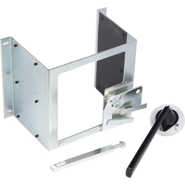 Accesorio para interruptor automático Square D PowerPacT M/P, manija, 8 pulgadas, montaje de eje de 7.2 pulgadas a 11.625 pulgadas, Tipo L - 9421LW1.