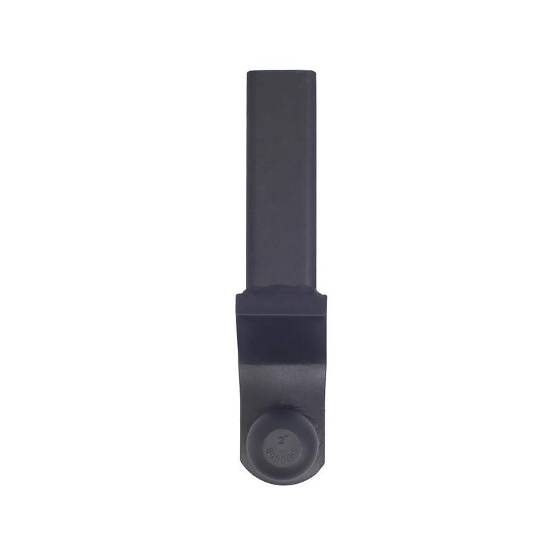 Trailer Valet Blackout 2 in. Ball 7500 lbs. Capacity Class III Ball Hitch Reversible (2 in. Plus 2-5/16 in.) Black Powder Coat - BSDH0020