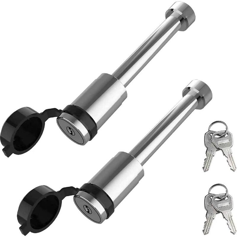 ROAD DAWG 5/8 in. Dia Trailer Hitch Receiver Lock Pin with Keys (2-Pack) - ATRMT8026D