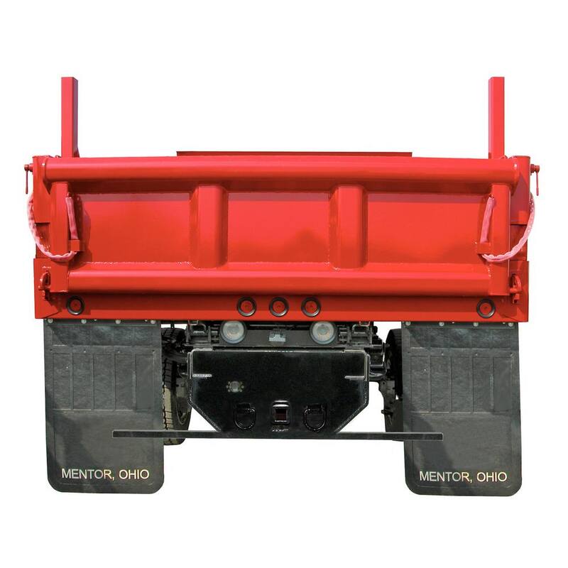 Buyers Products Company Hitch Plate with Receiver Tube 1/2 in. x 17.42 in. for Ford F-350 - F-550 Cab and Chassis (1999+) - 1809060A