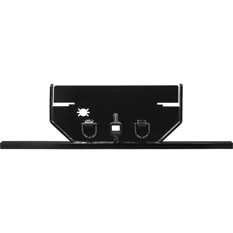 Buyers Products Company Hitch Plate with Receiver Tube 1/2 in. x 17.42 in. for Ford F-350 - F-550 Cab and Chassis (1999+) - 1809060A