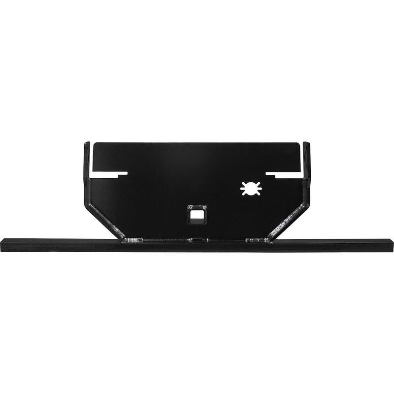 Buyers Products Company Hitch Plate with Receiver Tube 1/2 in. x 17.42 in. for Ford F-350 - F-550 Cab and Chassis (1999+) - 1809060A