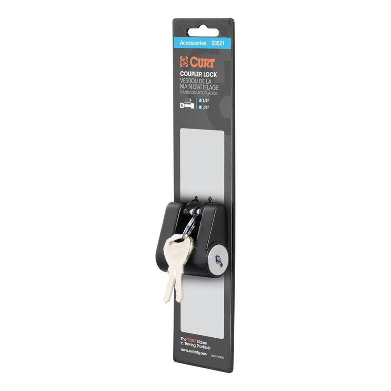 CURT Hitch Clips (Fits 1/2 in. or 5/8 in. Pin, Zinc, 3-Pack) - 23521