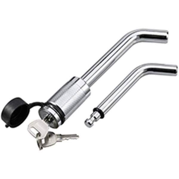 MaxxHaul Lock with 5/8 in. and 1/2 in. Pins for 1-1/4 in., 2 in. and 2-1/2 in. Hitch Receivers - 50058