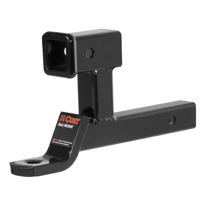 CURT 7,500 lbs. 5-13/16 in. Rise Multi-Use Trailer Hitch Ball Mount with 1 in. Ball Hole (2 in. Shank) - 45810