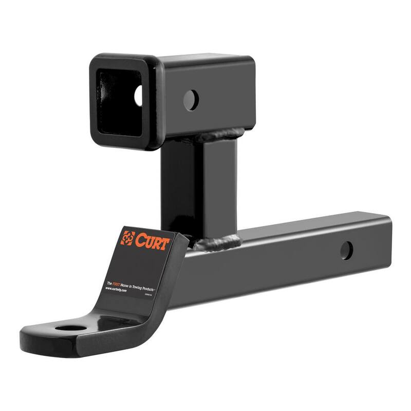 CURT 7,500 lbs. 5-13/16 in. Rise Multi-Use Trailer Hitch Ball Mount with 1 in. Ball Hole (2 in. Shank) - 45810