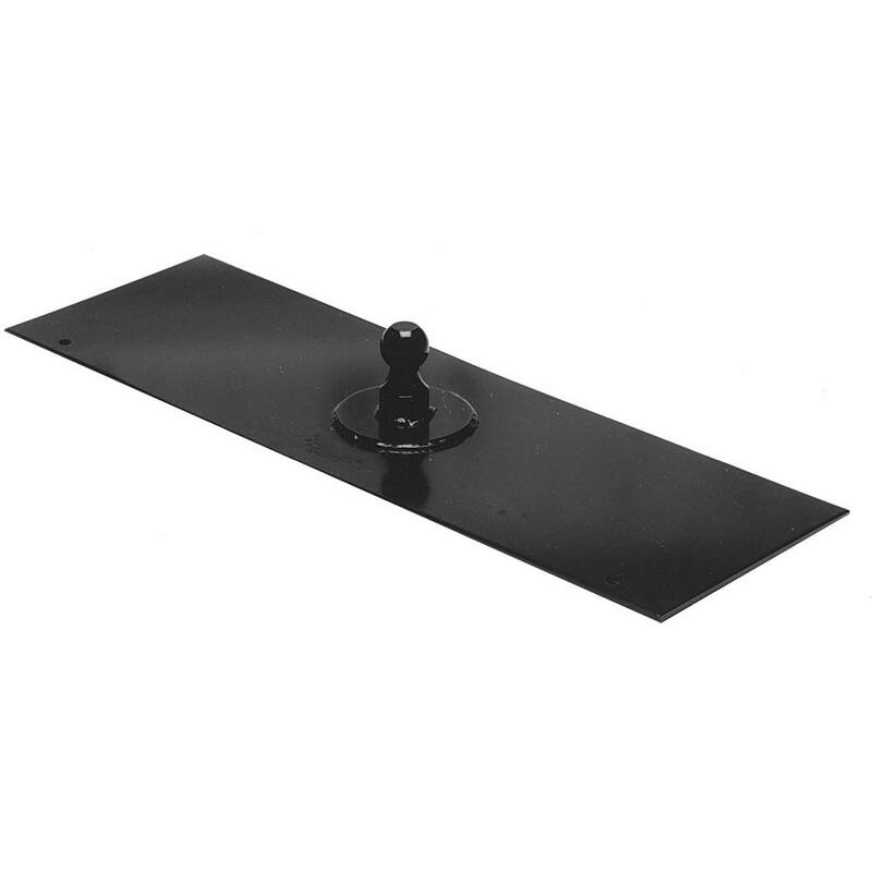 Buyers Products Company 2-5/16 in. Chrome Ball Gooseneck Hitch Plate - G9542