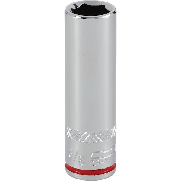Channellock 1/4 In. Drive 3/8 In. 6-Point Deep Standard Socket - 398012