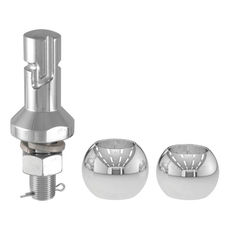 CURT Switch Ball Trailer Hitch Tow Ball Set (1-7/8" & 2" Balls, 3/4" x 1-5/8" Shank) - 41782