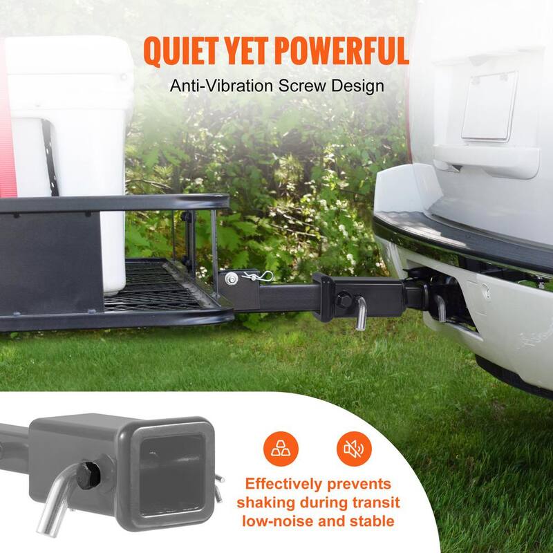 VEVOR Trailer Hitch Extender, 1 in. -1/4 in. to 2 in. Receiver Hitch Adapter, Trailer Hitch Extension Tube Extender - TCYZZG114260LXWX0V0-805