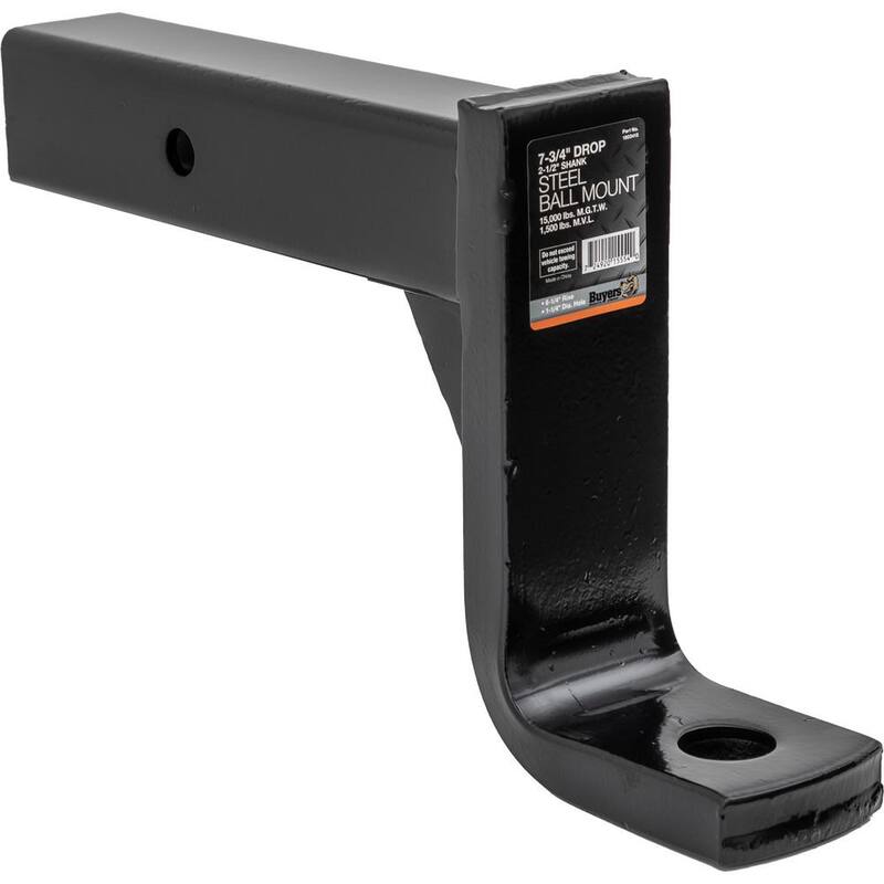 Buyers Products Company 2-1/2 in. Ball Mount with 7-3/4 in. Drop - 1803415