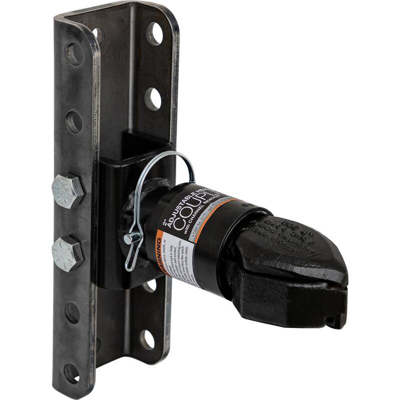 Buyers Products Company 2 in. Adjustable Channel Mount Cast Steel Coupler - 5431700