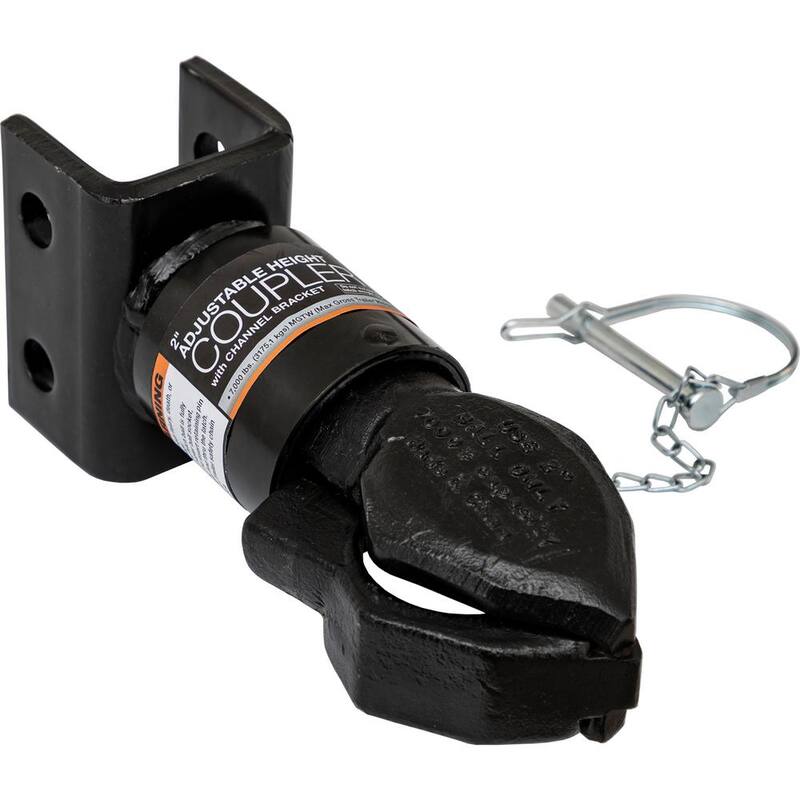 Buyers Products Company 2 in. Adjustable Channel Mount Cast Steel Coupler - 5431700