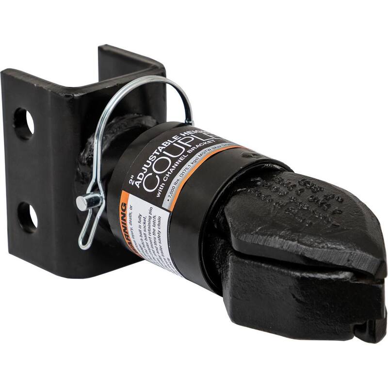Buyers Products Company 2 in. Adjustable Channel Mount Cast Steel Coupler - 5431700
