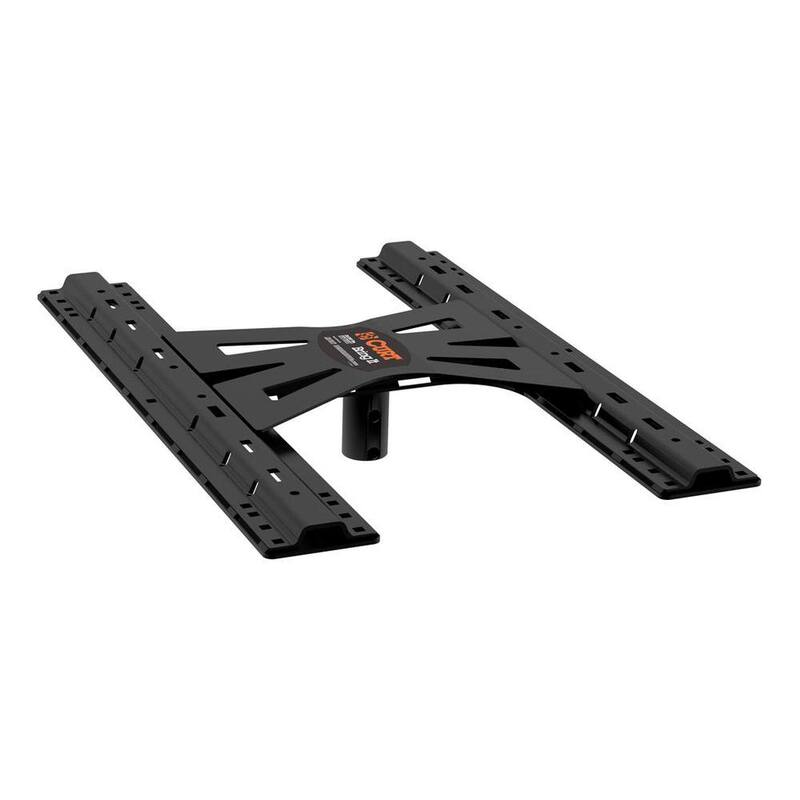 CURT X5 Gooseneck-to-5th-Wheel Adapter Plate for Double Lock EZr - 16220