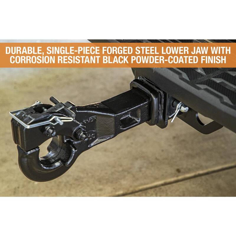 Buyers Products Company 5 Ton Pintle Hook Towing Hitch Mount Fits 2 in. Reciever - RM5P