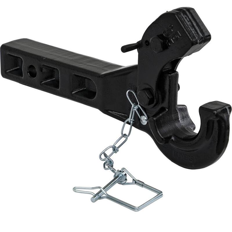 Buyers Products Company 5 Ton Pintle Hook Towing Hitch Mount Fits 2 in. Reciever - RM5P