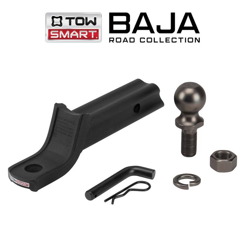 TowSmart Class 3 Baja Collection Starter Kit with 2 in. Ball and 5/8 in. Standard Pin, 2 in. Drop x 3/4 in. Rise 5000 lbs. - 7343