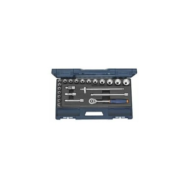 Garant 23 Pc 1/2 inch Drive Socket Set, 12 pt, 10 mm to 34 mm - 637812 12