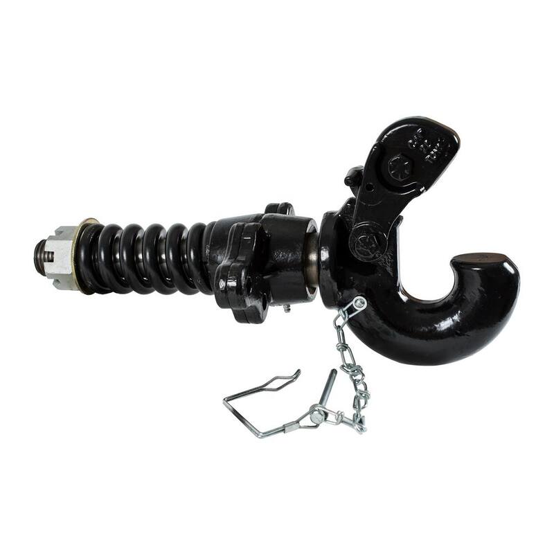 Buyers Products Company 25 Ton Swivel Pintle Hook Hitch Mount Fits 2 in. to 3 in. Lunette Eye - BP200