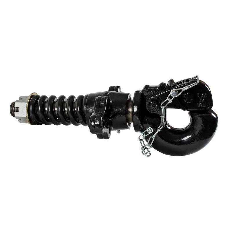 Buyers Products Company 25 Ton Swivel Pintle Hook Hitch Mount Fits 2 in. to 3 in. Lunette Eye - BP200
