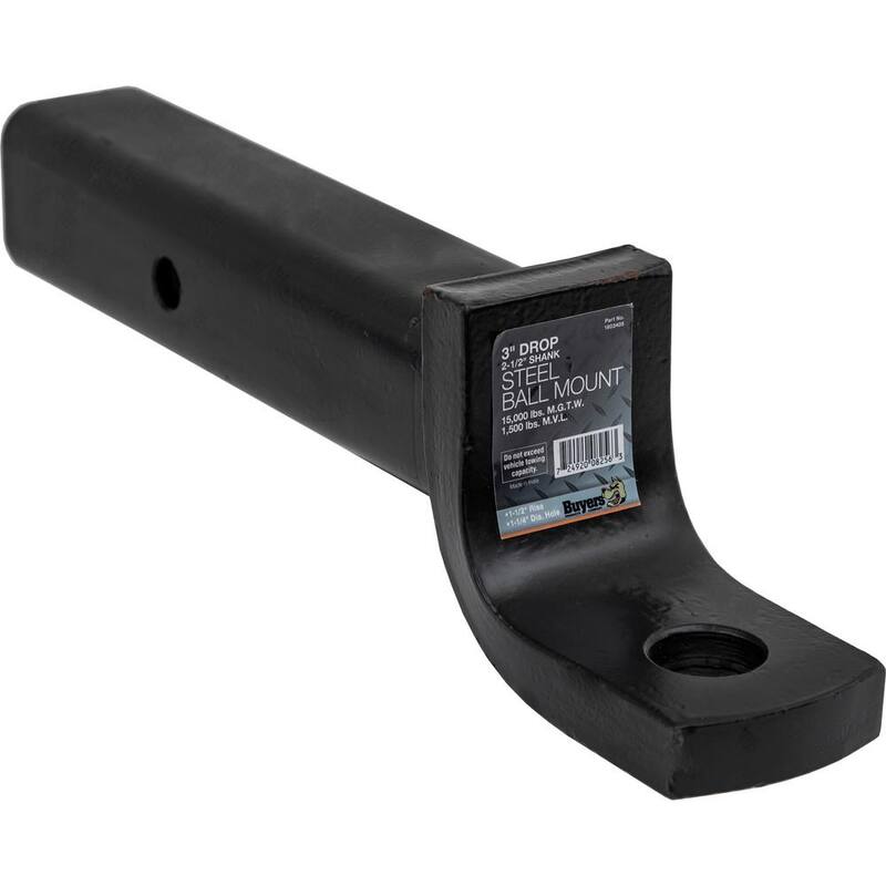 Buyers Products Company 2-1/2 in. Ball Mount with 3 in. Drop - 1803405