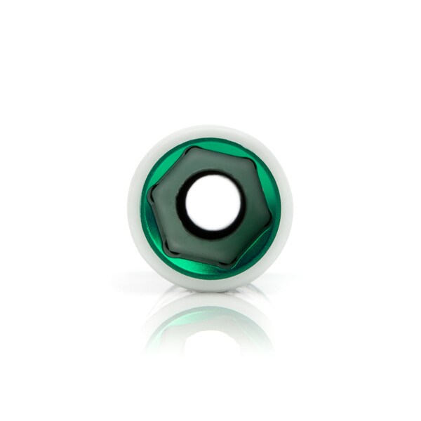 Steelman 1/2in. Drive 3/4in. Nylon Sleeved Impact Socket (Green) - 95615-05
