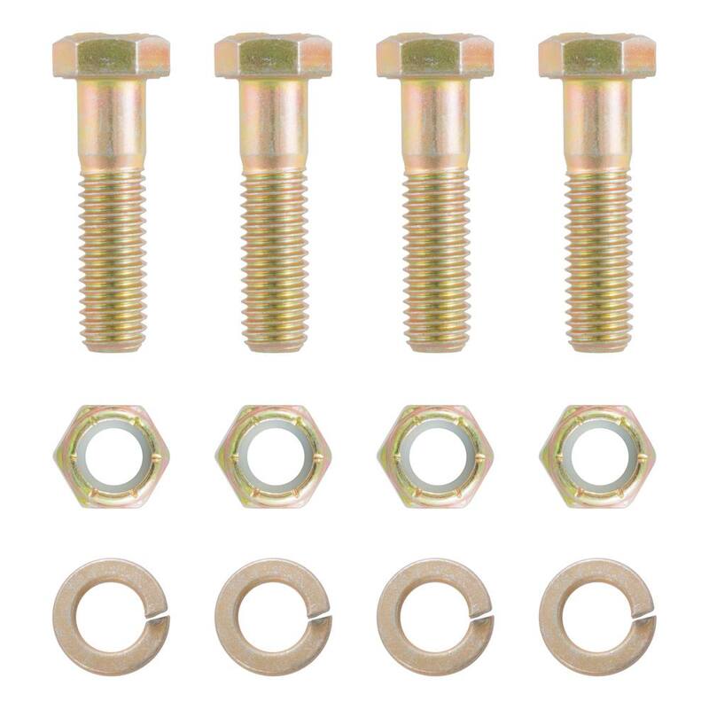 CURT Pintle Mount Hardware Kit (1/2", Grade 8, Yellow Zinc) - 48333