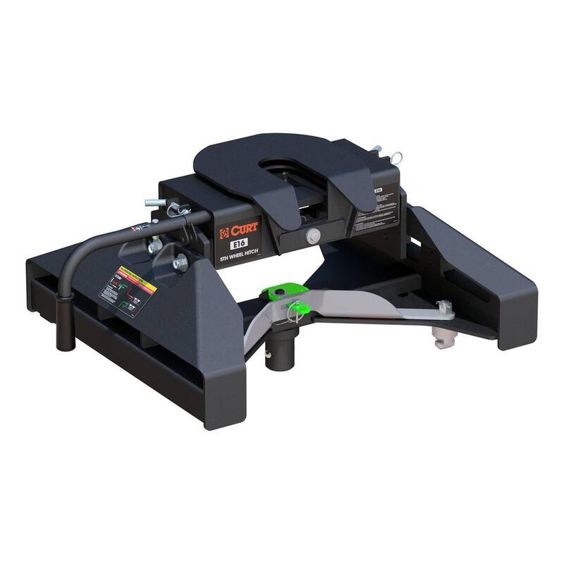 CURT E16 5th Wheel Hitch with Nissan Titan XD Puck System Legs - 16071