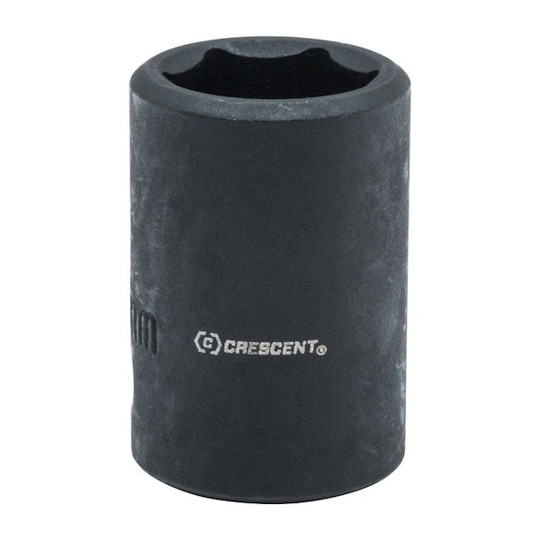 Weller Crescent 21 mm X 1/2 in. drive Metric 6 Point Impact Socket 1 pc - CIMS19N