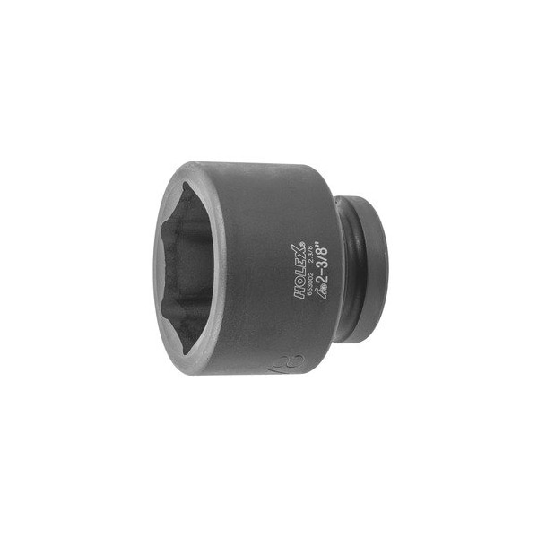 Holex Impact Socket, 1 inch Drive, 6 pt, 2-3/8 inch - 653002 2.3/8