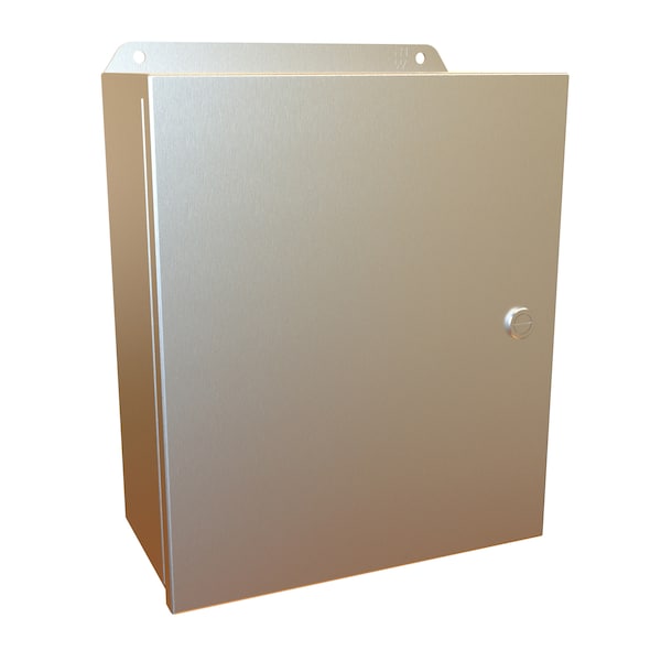 Hammond 316 Stainless Steel Electrical Enclosures, 12 in H, 5 in D, 10 in W, NEMA 4X, Hinged - EJ12105S16