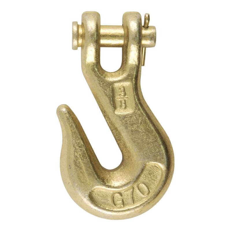 CURT 3/8 in. Clevis Grab Hook (6,600 lbs., 1/2 in. Pin) - 81438