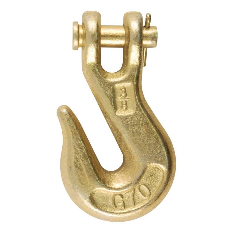 CURT 3/8 in. Clevis Grab Hook (6,600 lbs., 1/2 in. Pin) - 81438