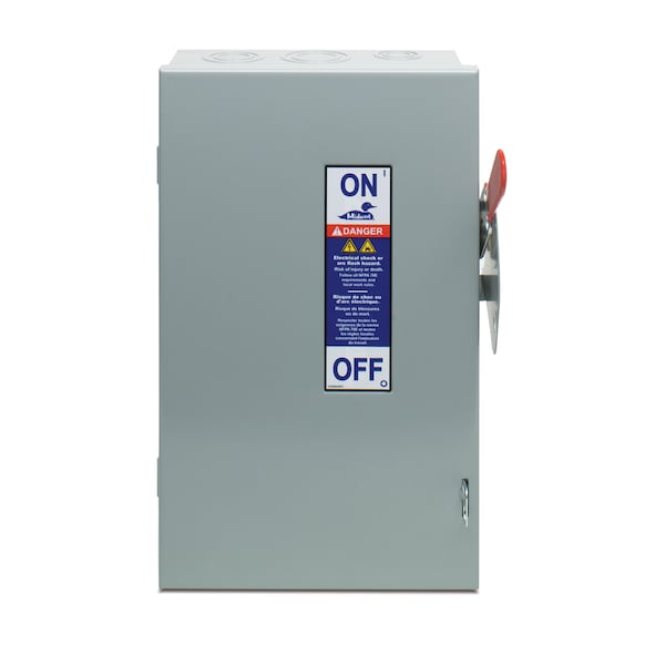 Midwest Electric GD Disc, 2P Fusible Typ1 240V, 100A - MGF223N

General Electricite del Medio Oeste, Disyuntor de Disco de 2 Polos Fusible Tipo1 240V, 100A - MGF223N