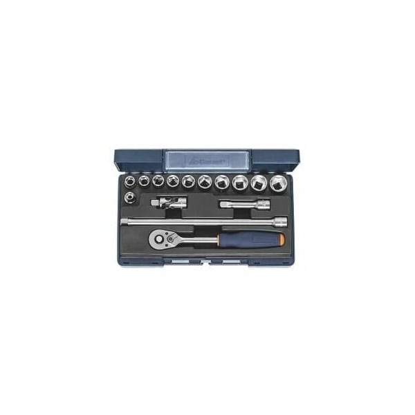 Garant 15 Pc 3/8 inch Drive Socket Set, 6 pt, 8 mm to 19 mm - 633812 6