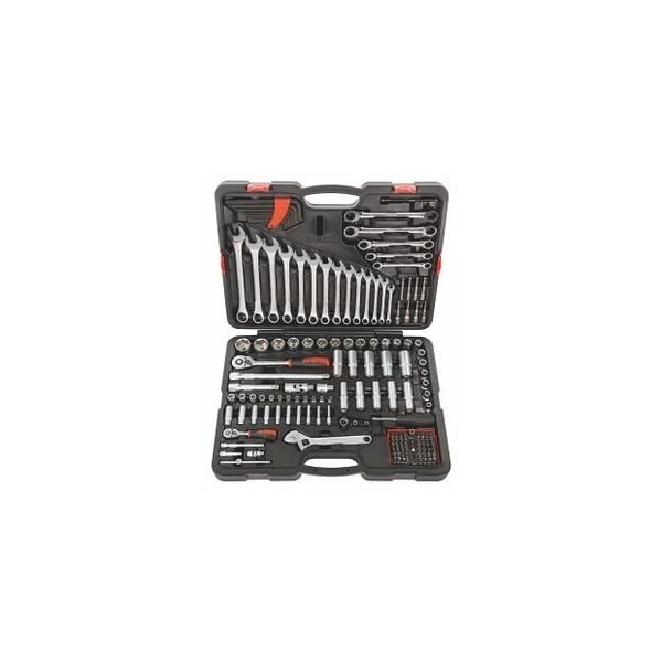 Holex 154 Pc 1/4 inch , 1/2 inch Drive Socket Set, 4 mm to 32 mm - 630002 154