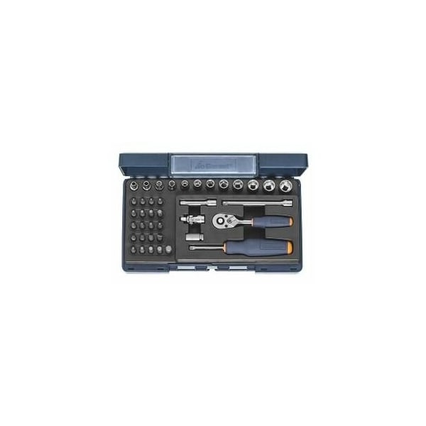 Garant 39 Pc 1/4 inch Drive Socket Set, 6 pt, 4 mm to 13 mm - 630299 6