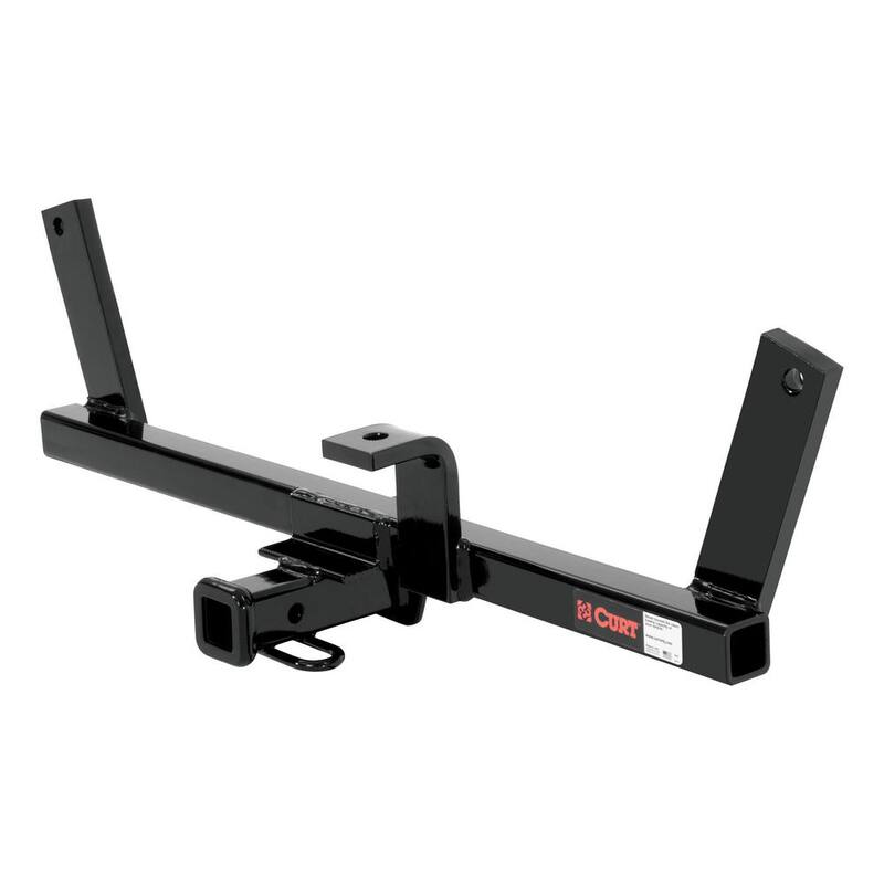 CURT Class 1 Trailer Hitch, 1-1/4" Receiver, Select Mitsubishi Lancer, Towing Draw Bar - 11476