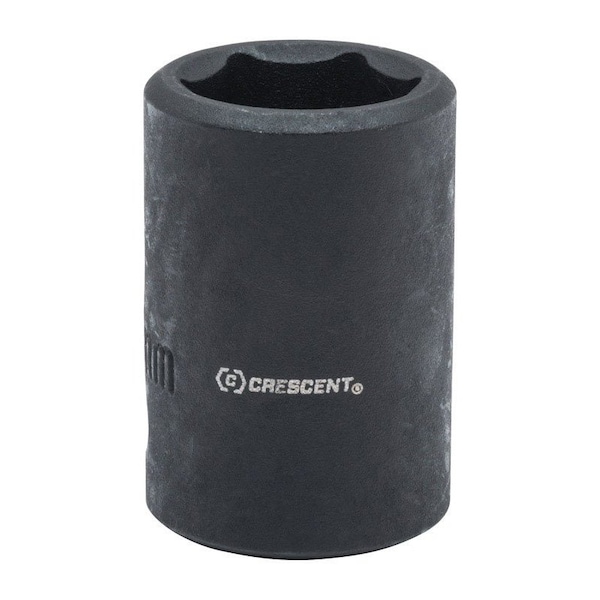 Weller Crescent 19 mm X 1/2 in. drive Metric 6 Point Impact Socket 1 pc - CIMS18N