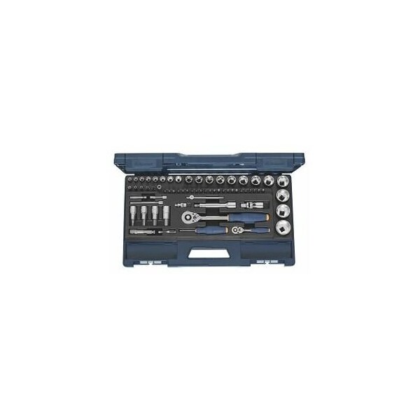 Garant 65 Pc 1/4 inch , 1/2 inch Drive Socket Set, with Surface Drive, 6 pt, 4 mm to 34 mm - 630023 SD