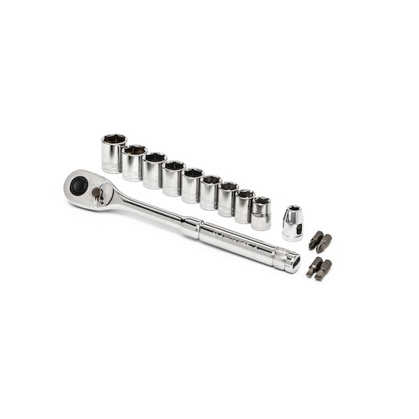 Crescent 15 Piece 3/8" Drive 6 Point Metric Mechanics Tool Set - CSWS38MM15