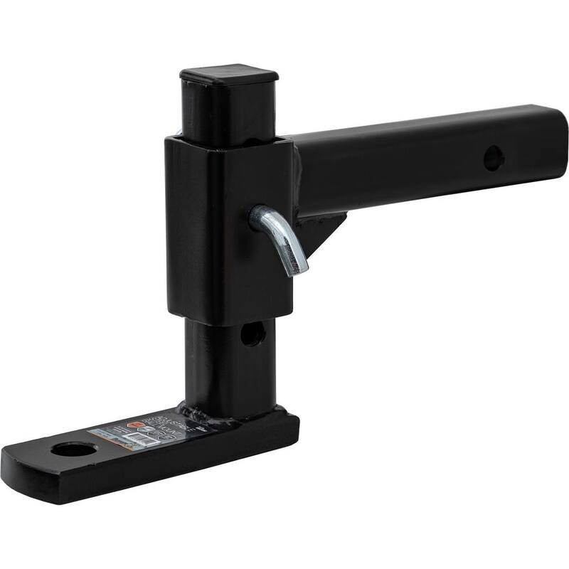 Buyers Products Company 3-Position 2 in. Tubular Shank Adjustable Ball Mount - 1803093